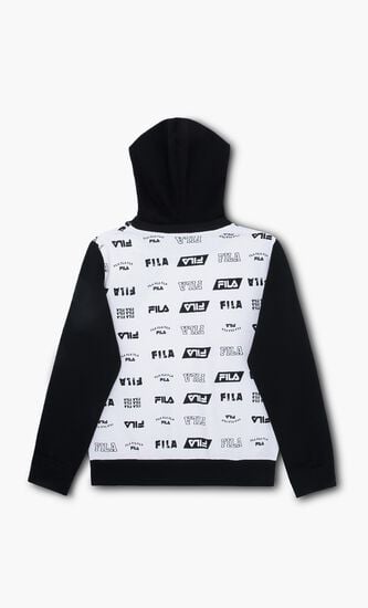 Contrast Hood Sweatshirt