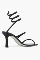 BLACK SATINJET STRASS