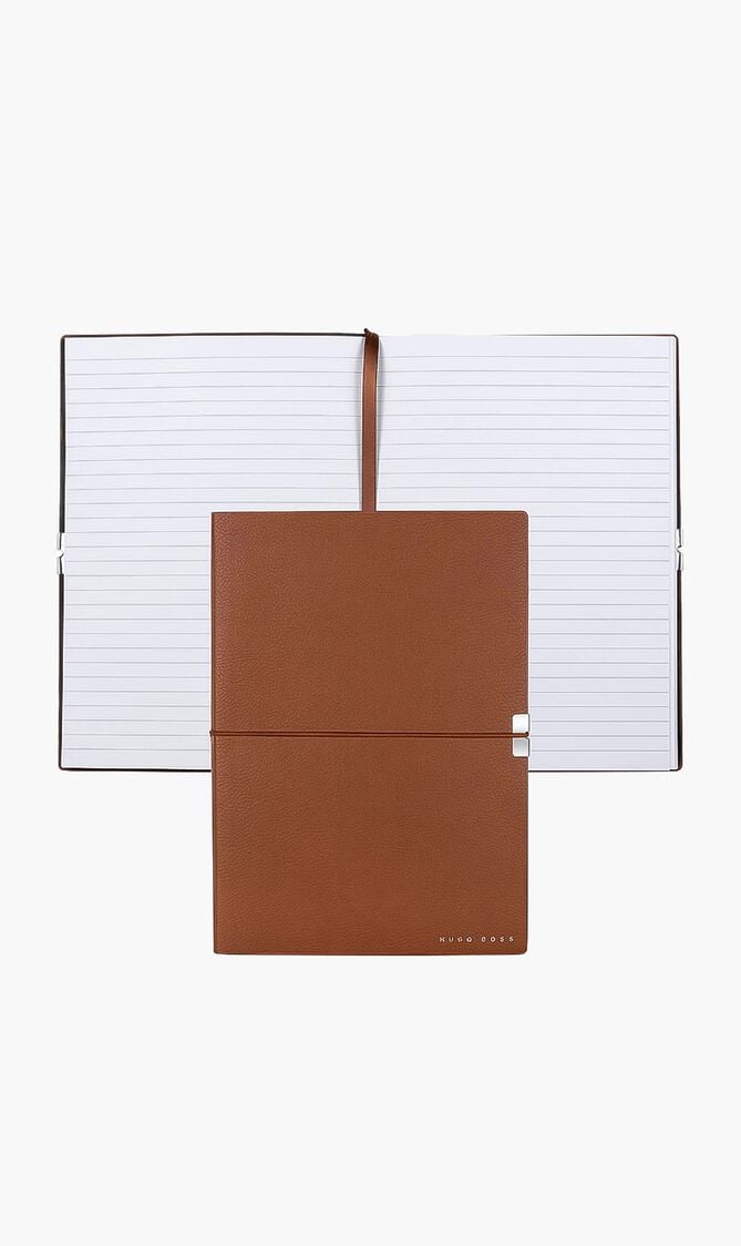 A5 Camel Lined Elegance Notebook