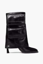 Dakota Leather Cargo Pocket Boots