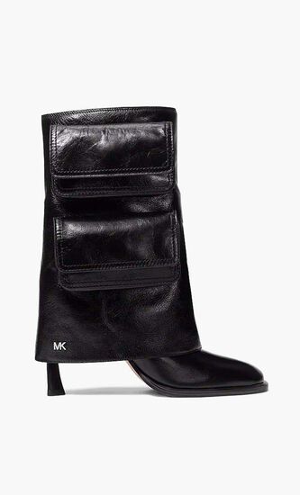 Dakota Leather Cargo Pocket Boots