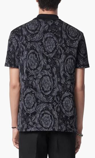 POLO BAROCCO JACQUARD PIQUET FABRIC