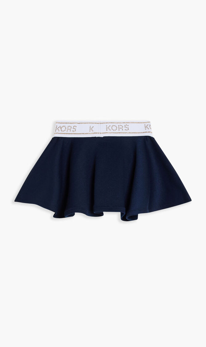 LOGO BELT SKIRT