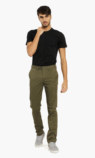 Plain Slim Fit Chino