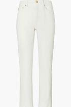 Mid Rise Cropped Jeans