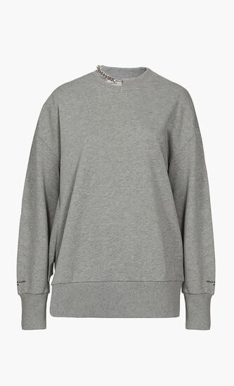 Falabella Chain Detail Sweatshirt