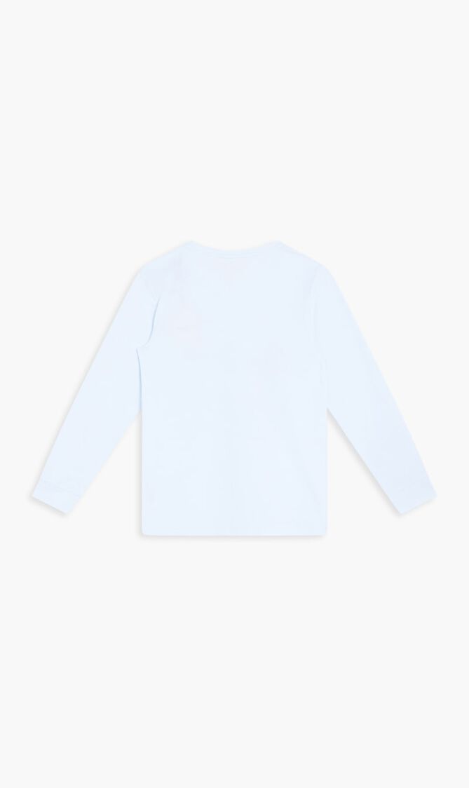 Glitter Logo Long Sleeve T-shirt
