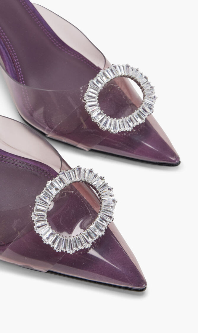 MID HEEL SLIP ON SANDAL