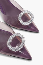 MID HEEL SLIP ON SANDAL