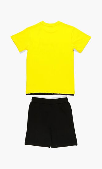 Alvaro Solid Jersey T-shirt and Shorts Set