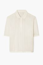 POPLIN ZIP POLO