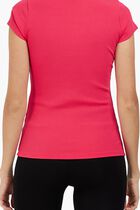 Karlee Jewel Button Henley T-shirt