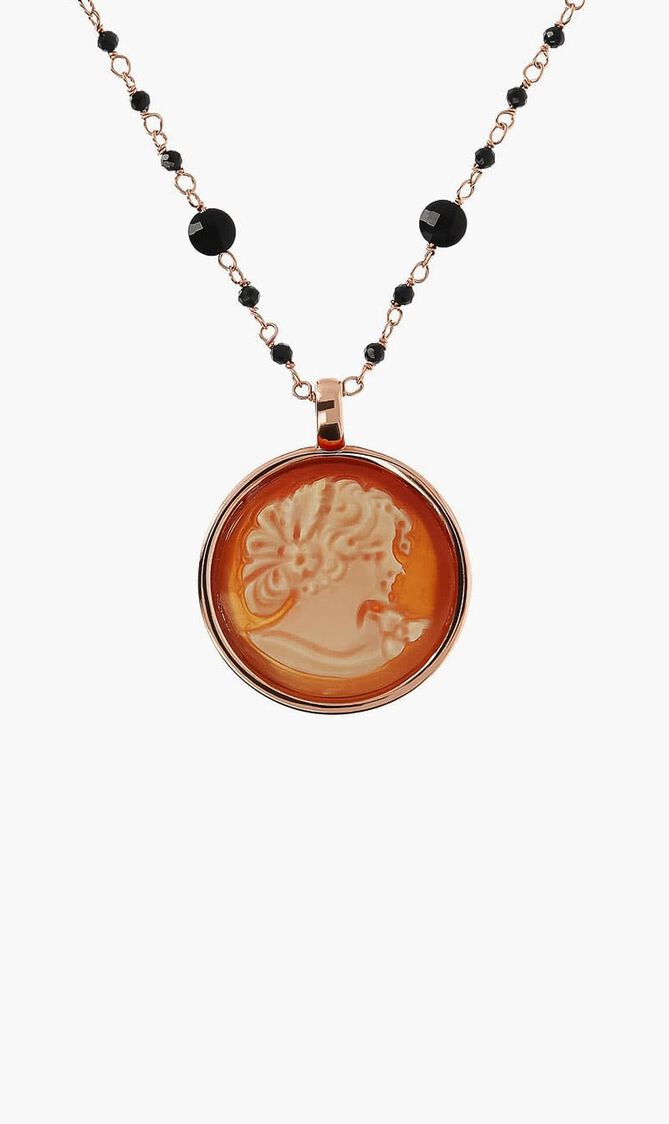 Carnelian Rosary Necklace