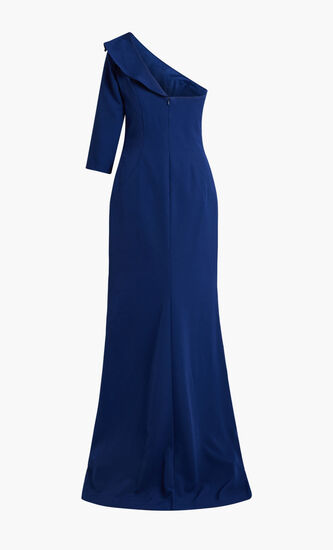 3D LACE LONG DRESS