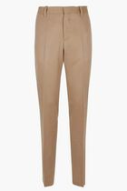 Slim Cut Tailored Cashmere Trousers