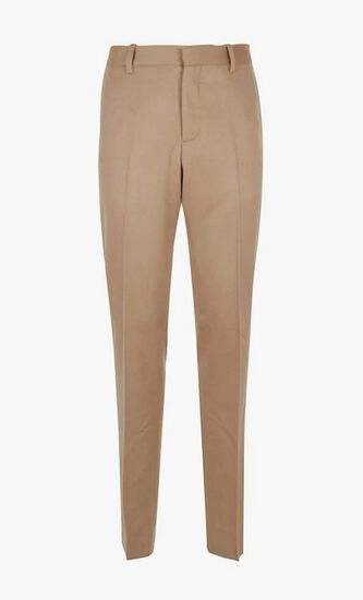 Slim Cut Tailored Cashmere Trousers