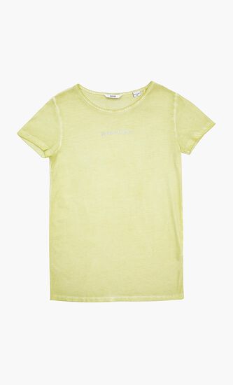 Crew Neck Logo Tshirt