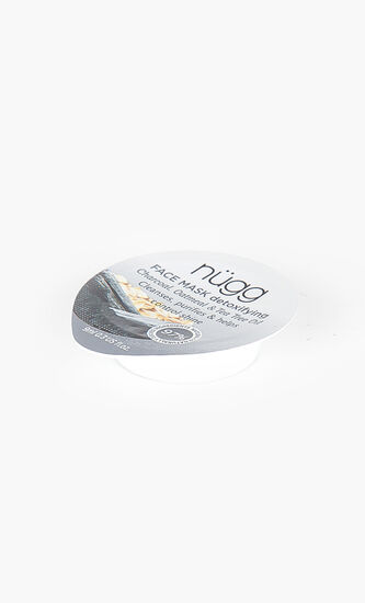 Detoxifying Face Mask, Charcoal Oatmeal & Tea Tree Oil