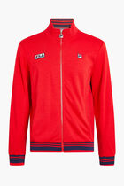 JAMIE SETTANTA JACKET WITH RIBBED FUNNEL NECK