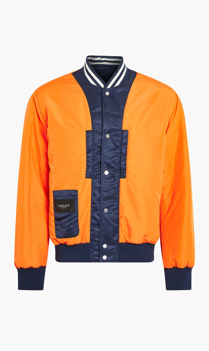 OUTERWEAR VARSITY BOMBER JACKET VARISTY LOGO