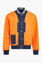 OUTERWEAR VARSITY BOMBER JACKET VARISTY LOGO
