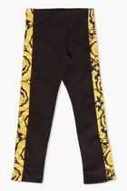 Barocco Print Cotton Leggings