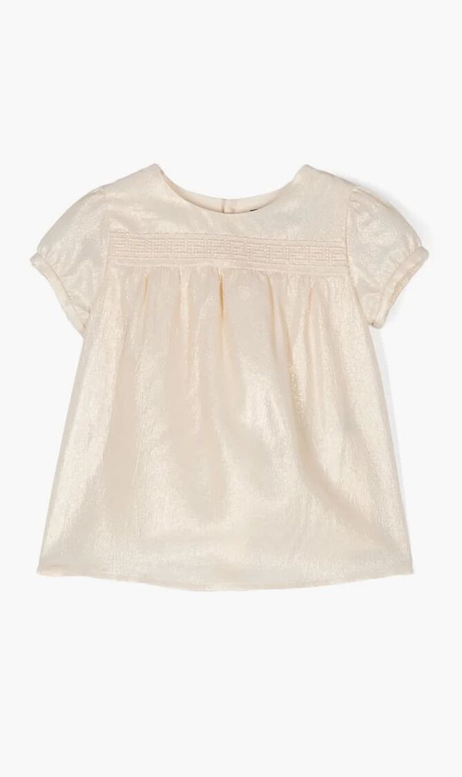 Greca Detailing Dress