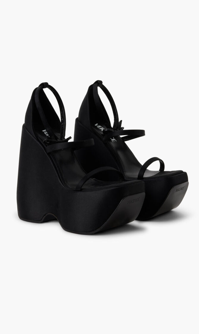 Sandals Platform 160 Strappy Satin