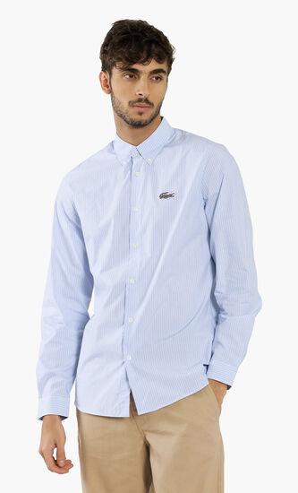Lacoste x National Geographic Striped Shirt