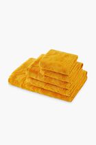 DGA ALL DECORS 5 PIECES BATH TOWELS SET YELLOW