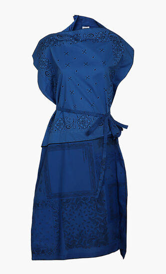 Printed Sleeveless Dress