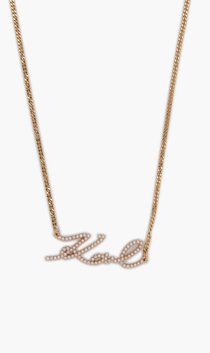 KSIGNATURE PEARLS SM NECKLACE