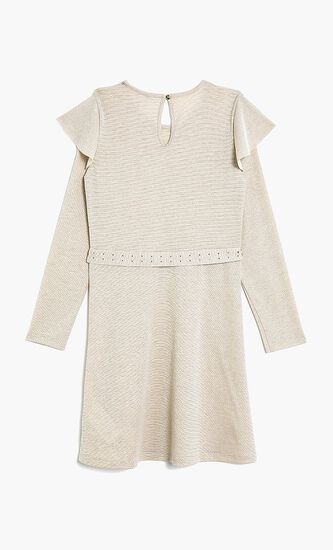 Lurex SS Midi Dress