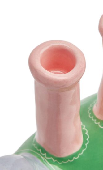 Nuno Mauve Candle Holder