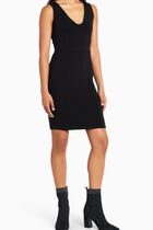 Sl V Neck Scuba Dress