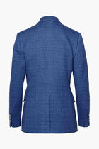 INFORMAL JACKET COTTON MIX SUMMER TWEED FABRIC