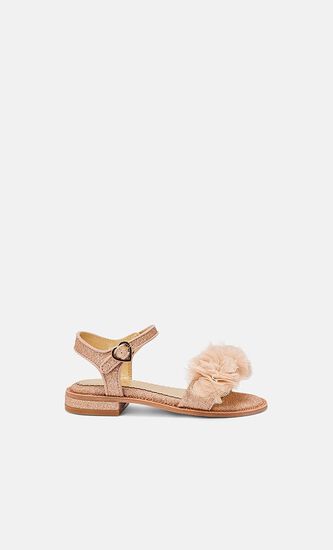 CARMEN CORSAGE SANDAL ROSE GOLD
