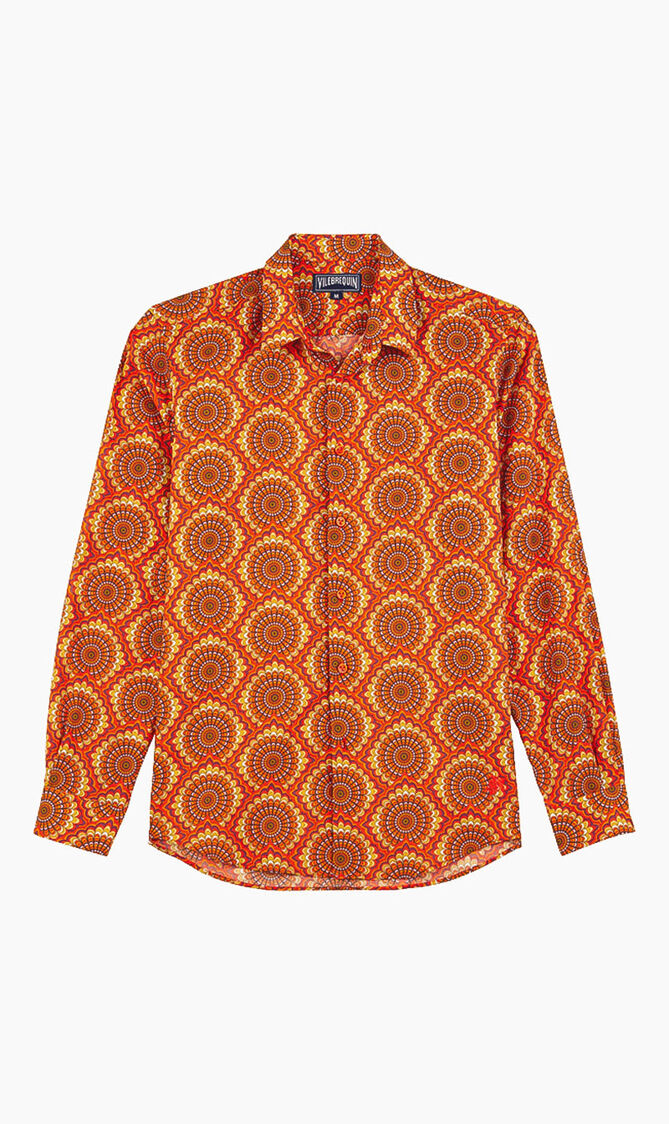 1975 Rosaces Cotton Voile Unisex Shirt