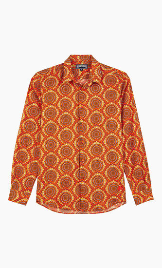 1975 Rosaces Cotton Voile Unisex Shirt