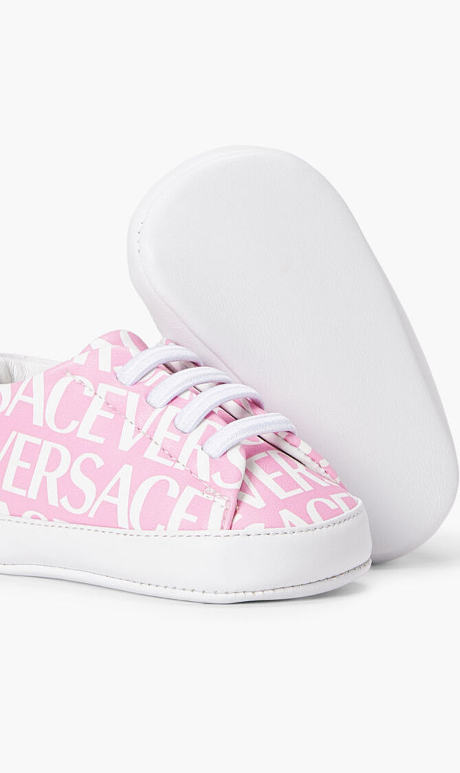 SNEAKER FABRIC+LAMB LEATHER