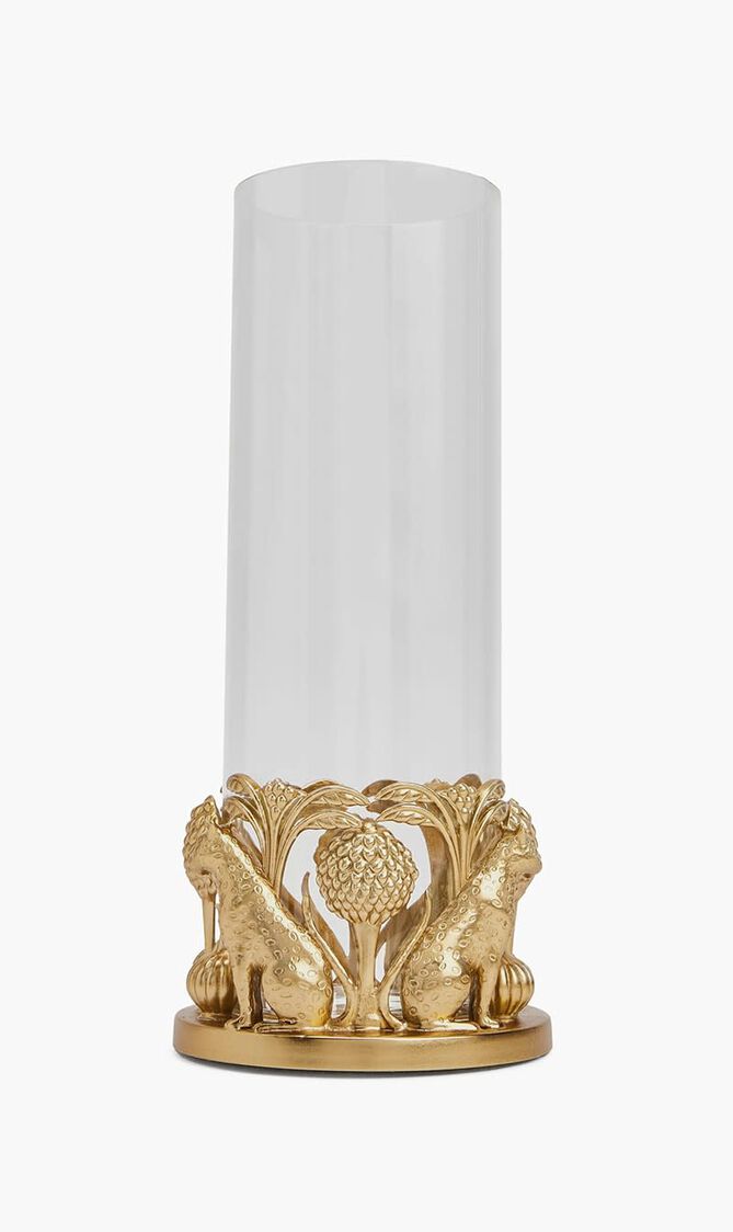 Leopard & The Lake Vase Small Gold