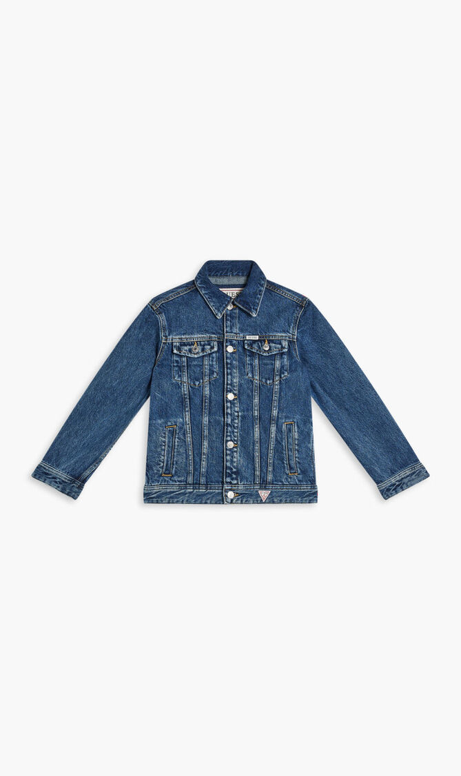 DENIM JACKET_MINIME - ECO GLACIER RG INDACO