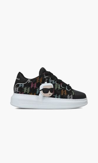 KAPRI NFT PENDANT R'STONES BLACK GLITTER WMULTI WOM BLACK GLITTER WMULTI