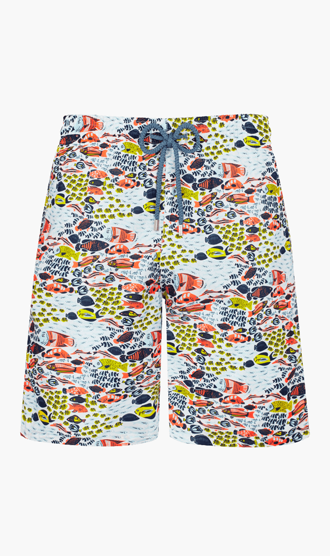Fish Printed Shorts