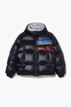 Reversible Colourblock Accent Down Jacket