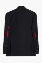 STRETCH TECHNICAL GABARDINE DOUBLE BREASTED JACKET