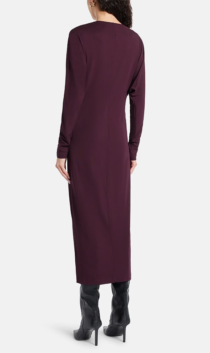 MATHILDE DRESS BORDEAUX