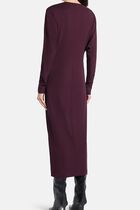 MATHILDE DRESS BORDEAUX