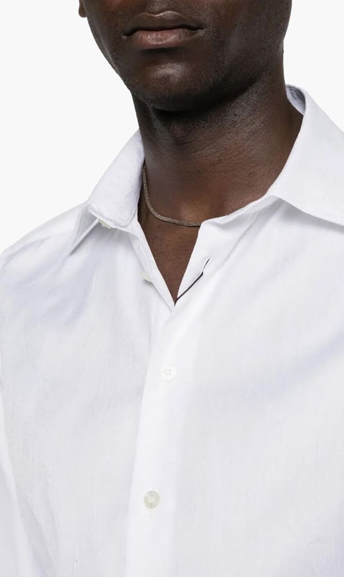 Jacquard Solid Shirt
