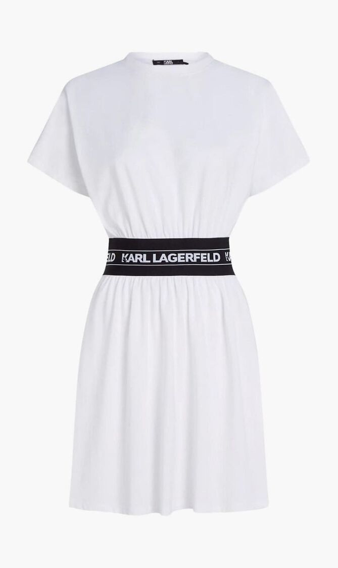 Logo Tape T-shirt Dress